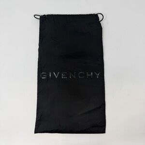 Givenchy Black Logo Drawstring Pouch